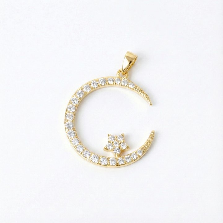 Věra - Elegantní náhrdelník s motivem měsíce