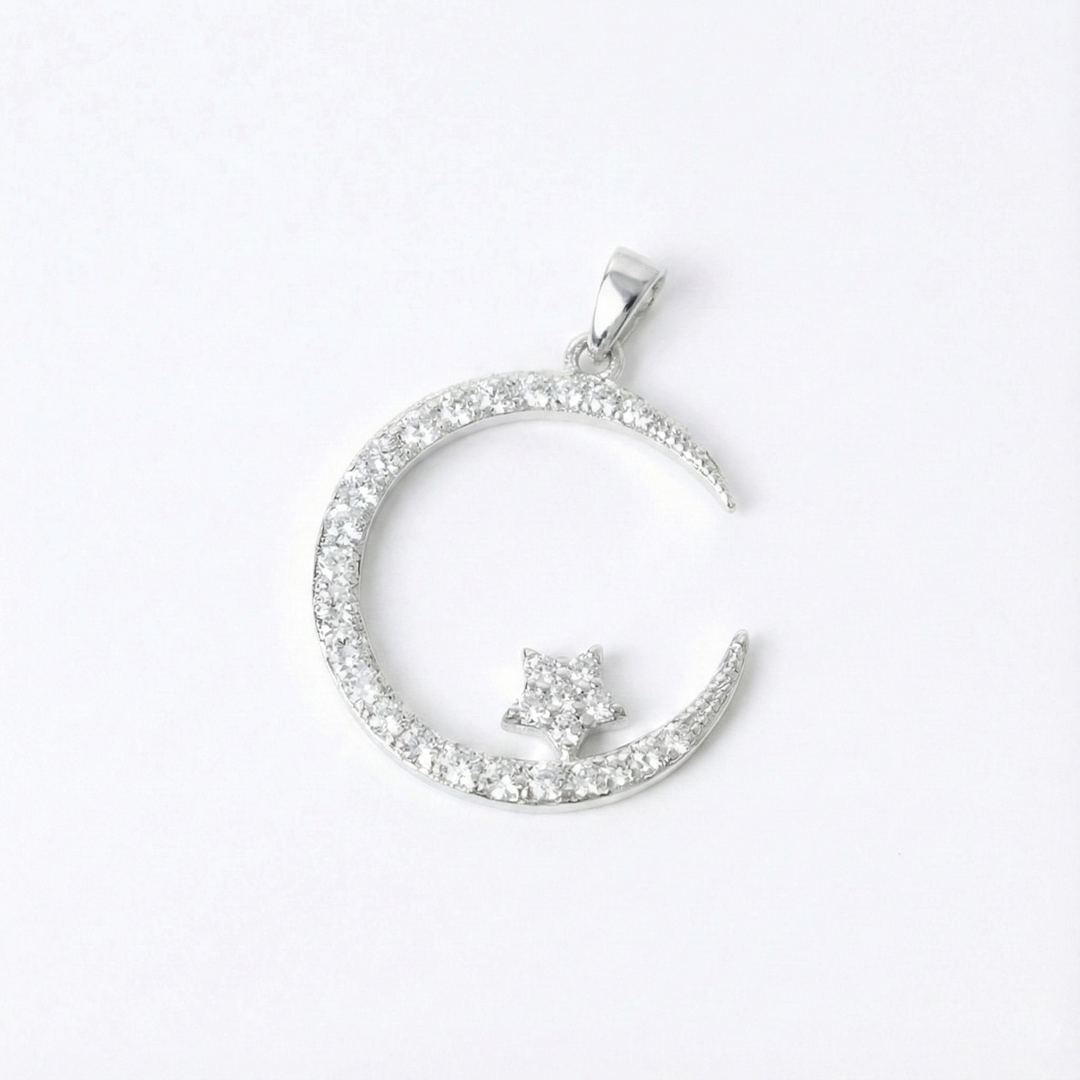 Věra - Elegantní náhrdelník s motivem měsíce