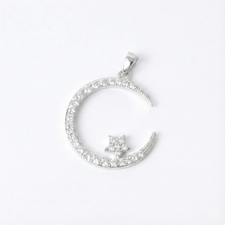 Věra - Elegantní náhrdelník s motivem měsíce