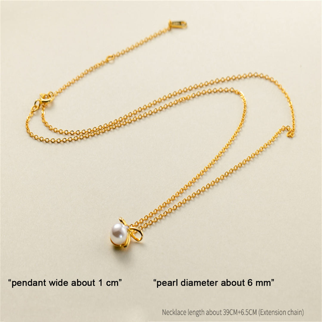 Johana-Luisa – Zlaté náušnice s dvojitou perlou.