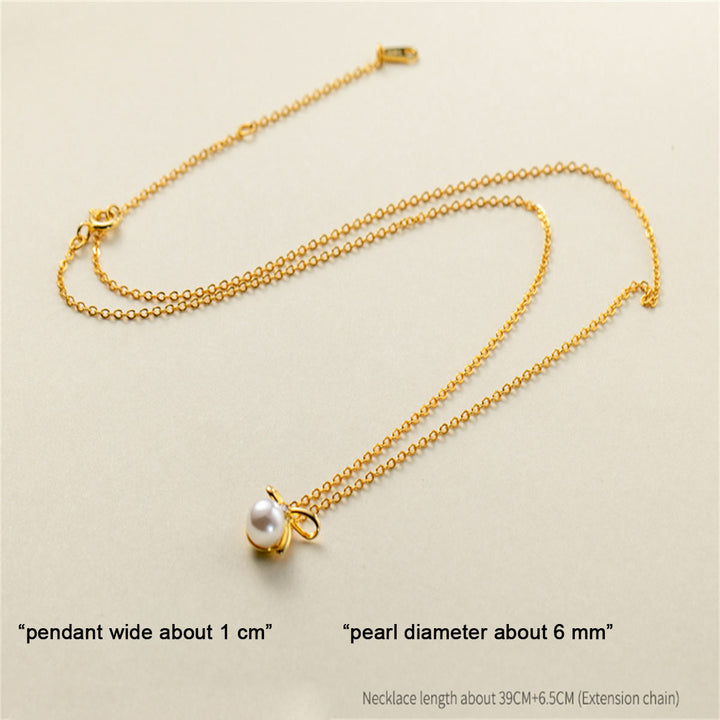 Johana-Luisa – Zlaté náušnice s dvojitou perlou.