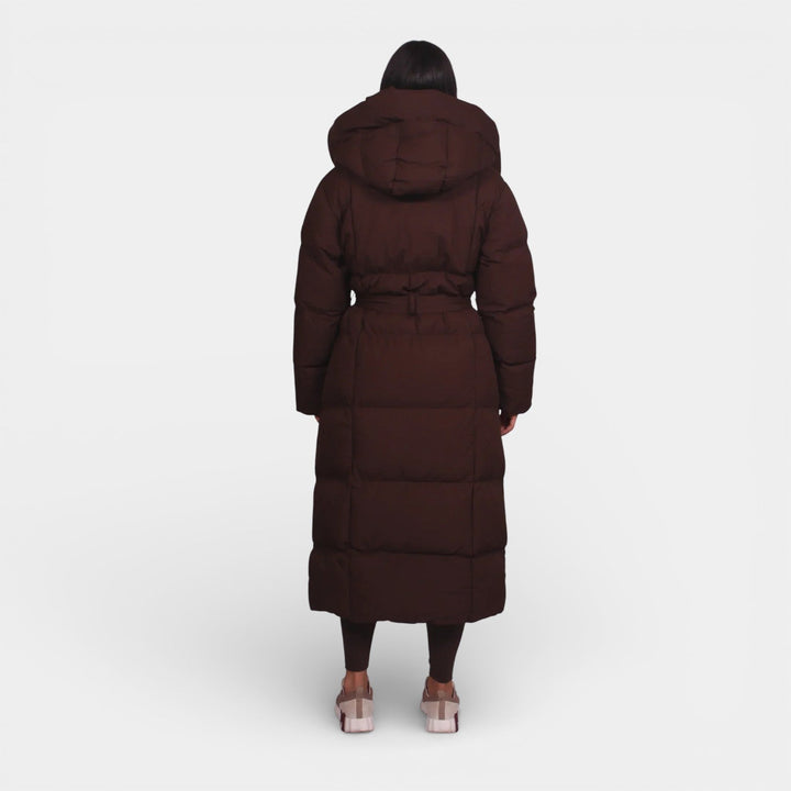 Carmen – Dlouhý zimní kabát s páskem