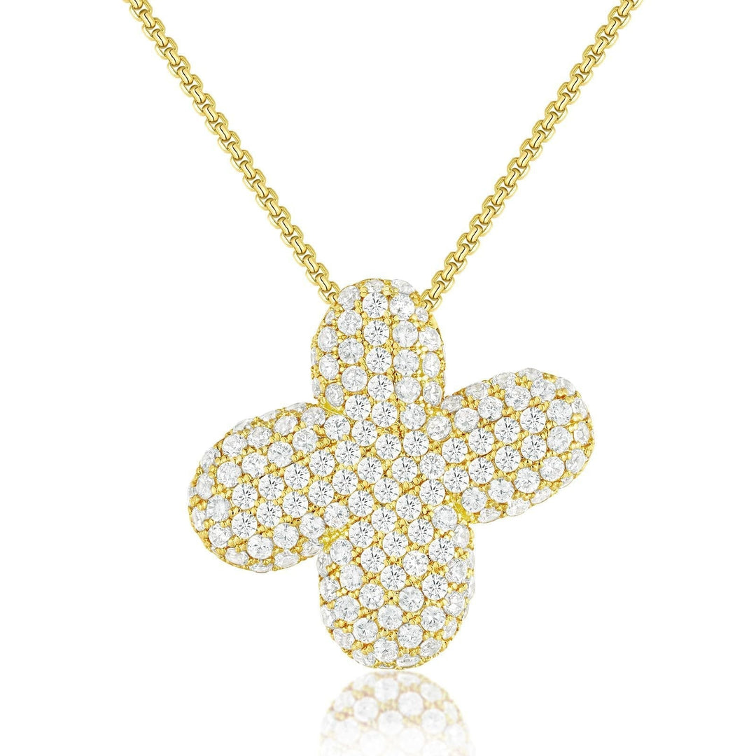 Frieda – Zlatý řetízek s organickým přívěskem.