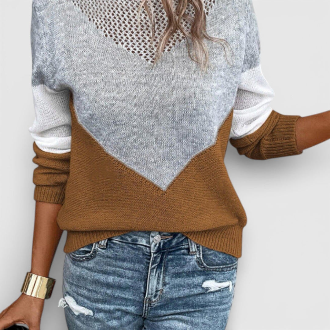 Magdalena – Lehký pletený svetr na každodenní nošení