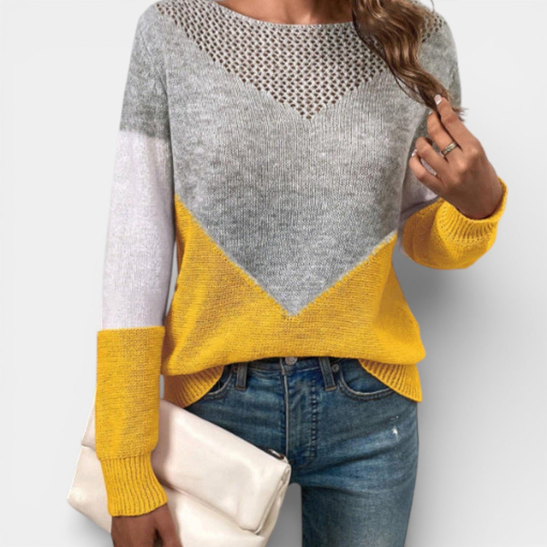 Magdalena – Lehký pletený svetr na každodenní nošení