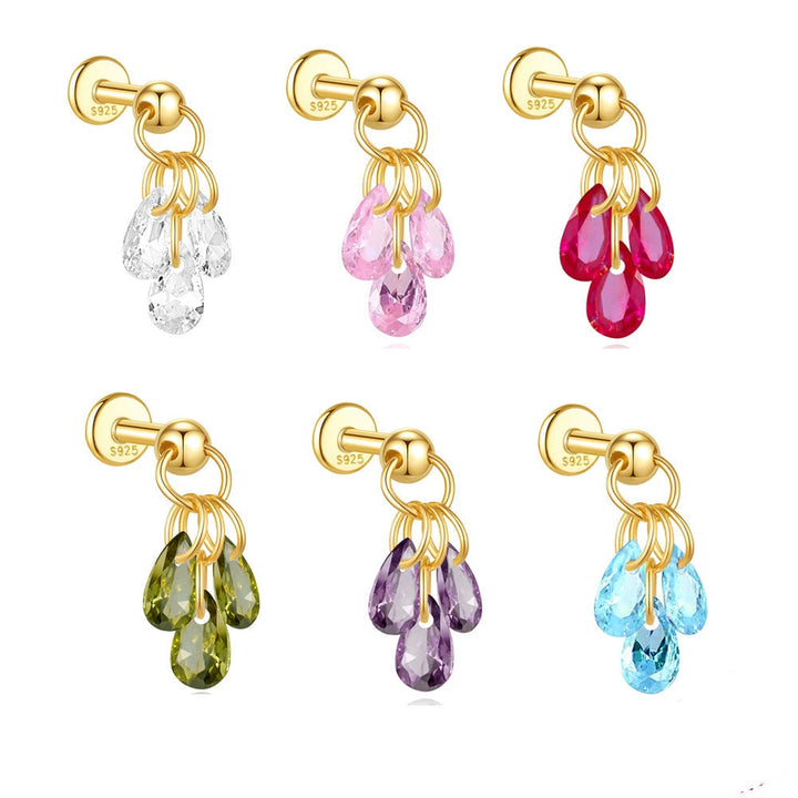 Jasmina – Zlaté náušnice s jednoduchou rafinovaností.