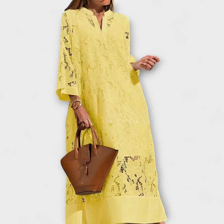 Valmere - Šaty s výšivkou Dahlia