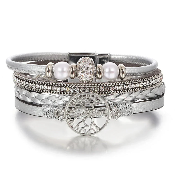 Náramek s kamínky Stromu života