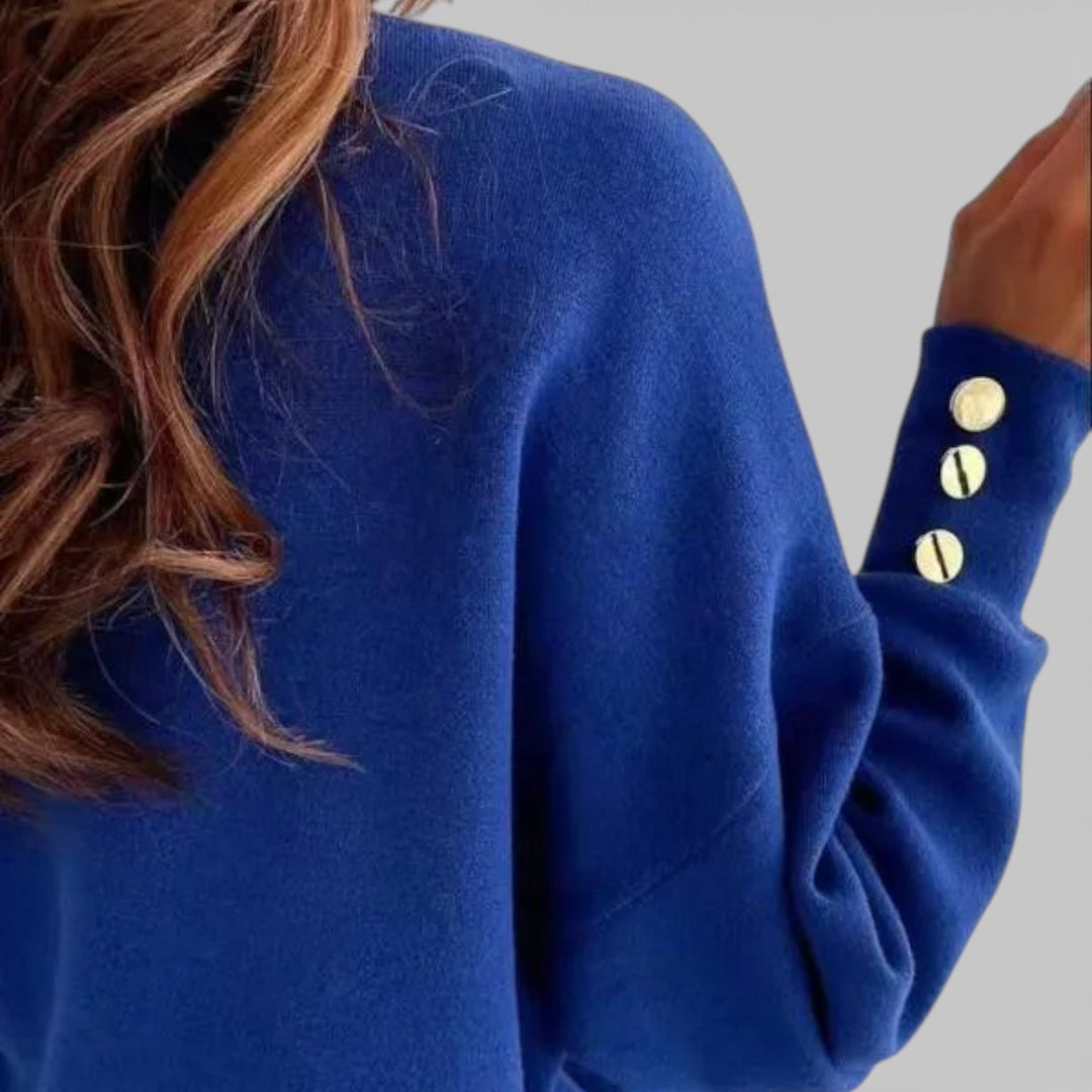 Beata – Elegantní svetr s výstřihem do V