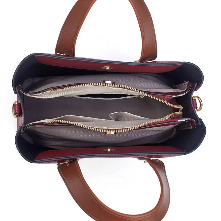 Lucia Taška z Kůže s Hladkým Povrchem