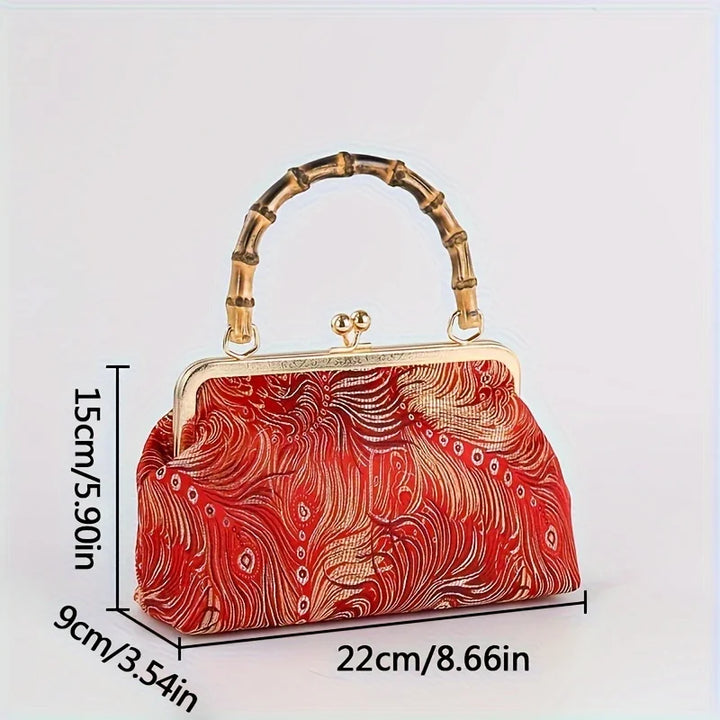 Kabelka se bambusovou rukojetí Zaria