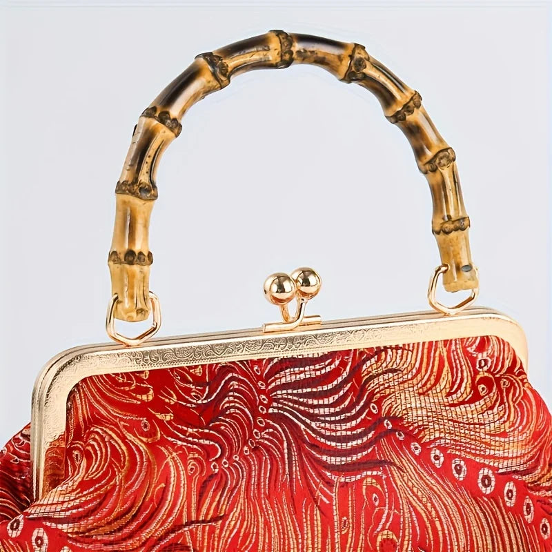 Kabelka se bambusovou rukojetí Zaria