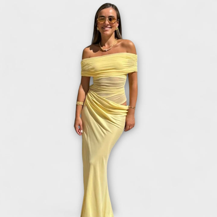 Puss - Růžová nepravidelná šaty