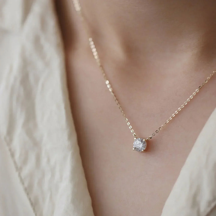 Náhrdelník z pozlaceného zirkonu