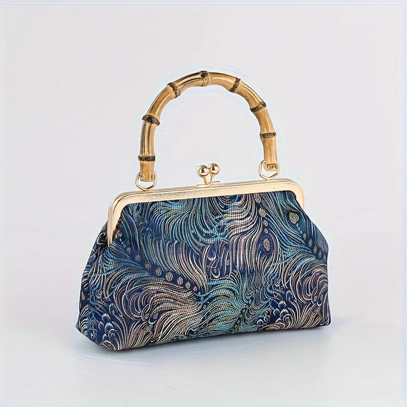 Kabelka se bambusovou rukojetí Zaria