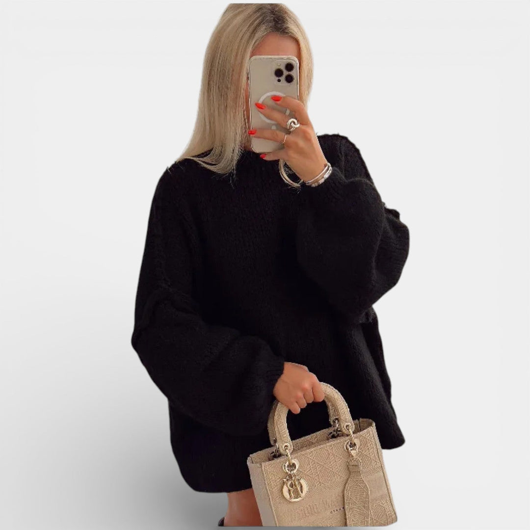 Alena – Rolákový streetwearový svetr