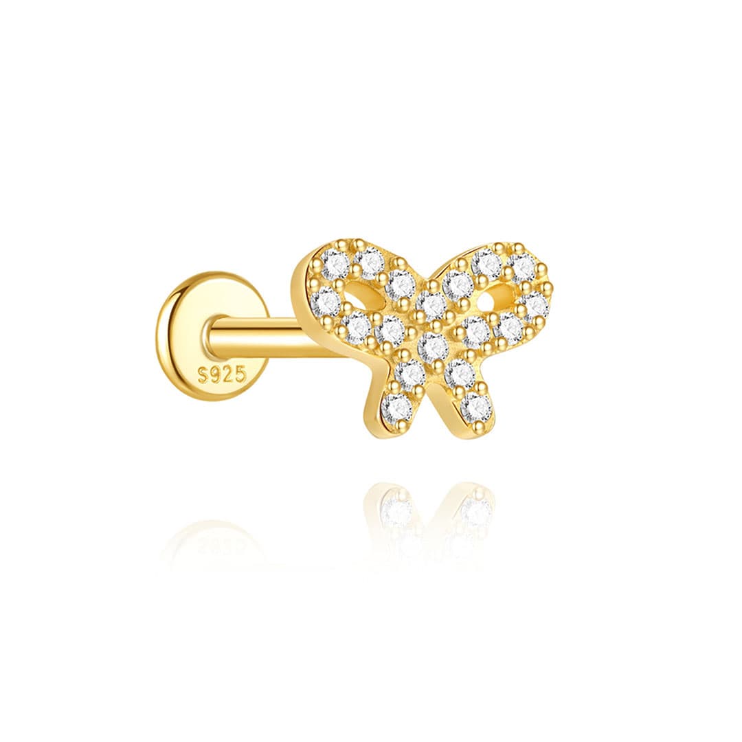 Marlena – Zlaté náušnice s jasným charakterem.