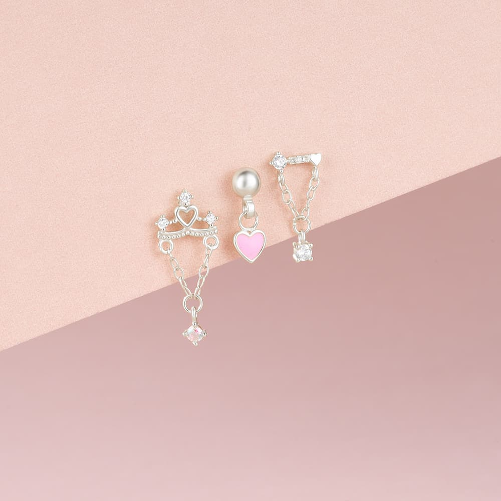 Helena – Zlaté náušnice s jemnou siluetou