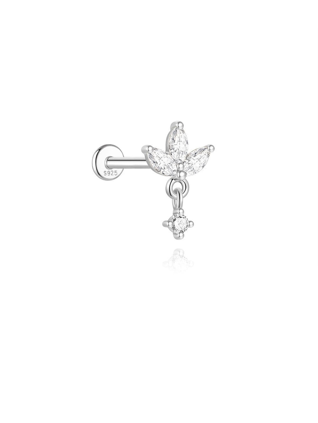 Helena – Zlaté náušnice s organickým designem.