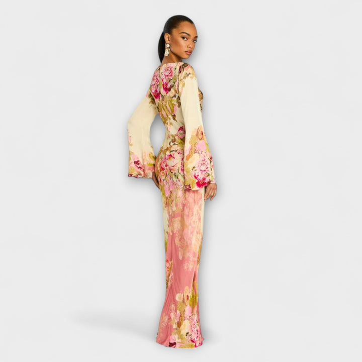 Kelly - Maxi šaty na zahradní párty