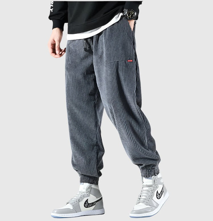 Libuše- Kalhoty z manšestru Alloro