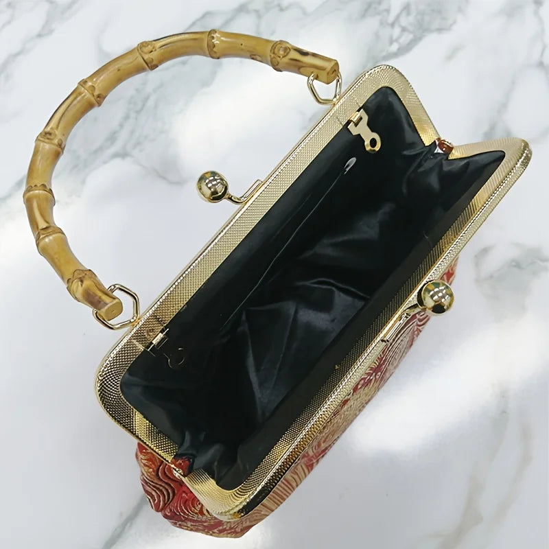 Kabelka se bambusovou rukojetí Zaria