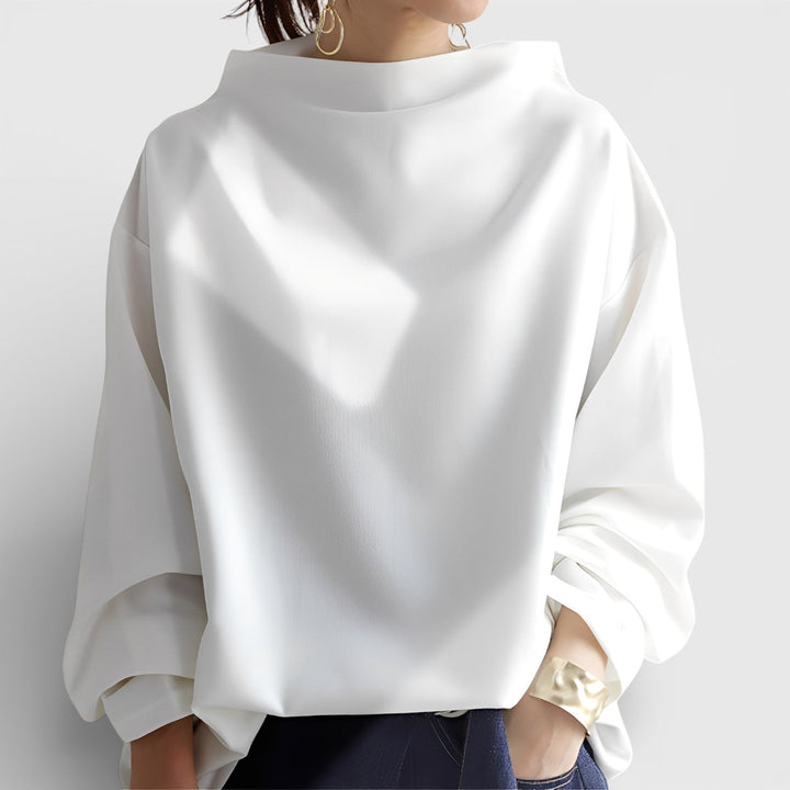 Kalina – Dámský bavlněný svetr volného střihu