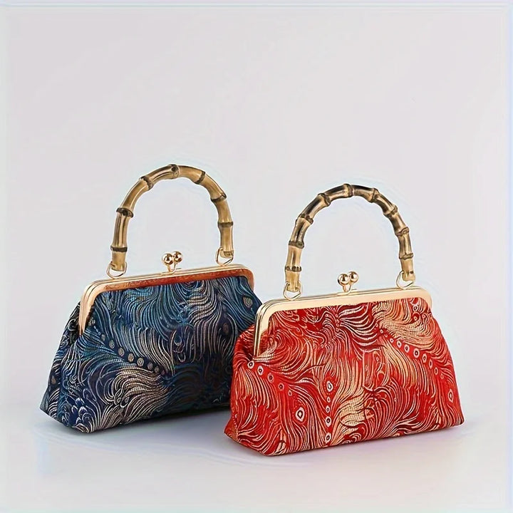 Kabelka se bambusovou rukojetí Zaria