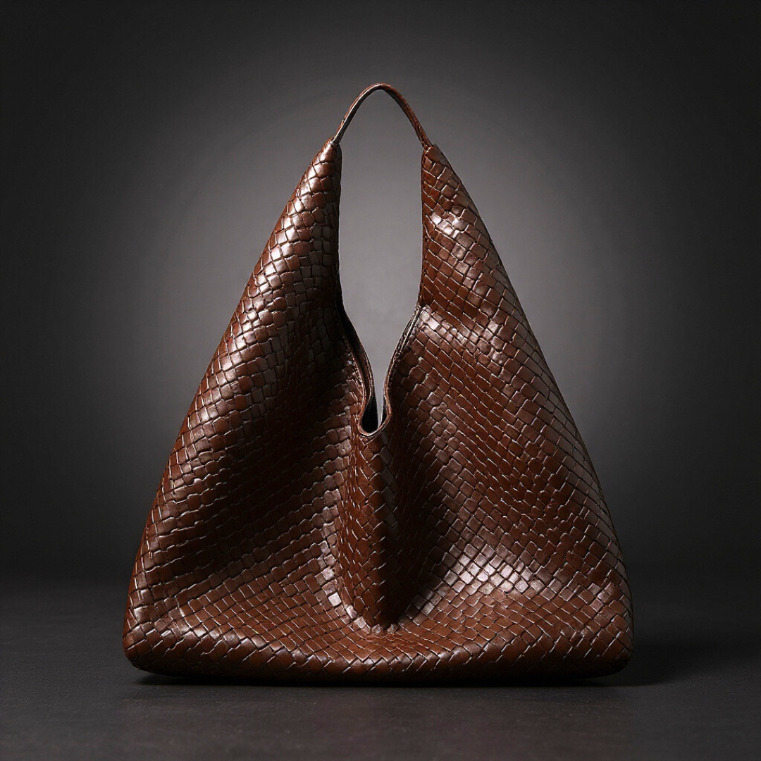 Taška Hobo z Tkané Kůže