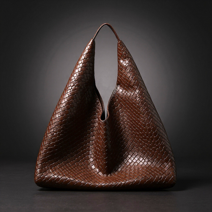 Taška Hobo z Tkané Kůže