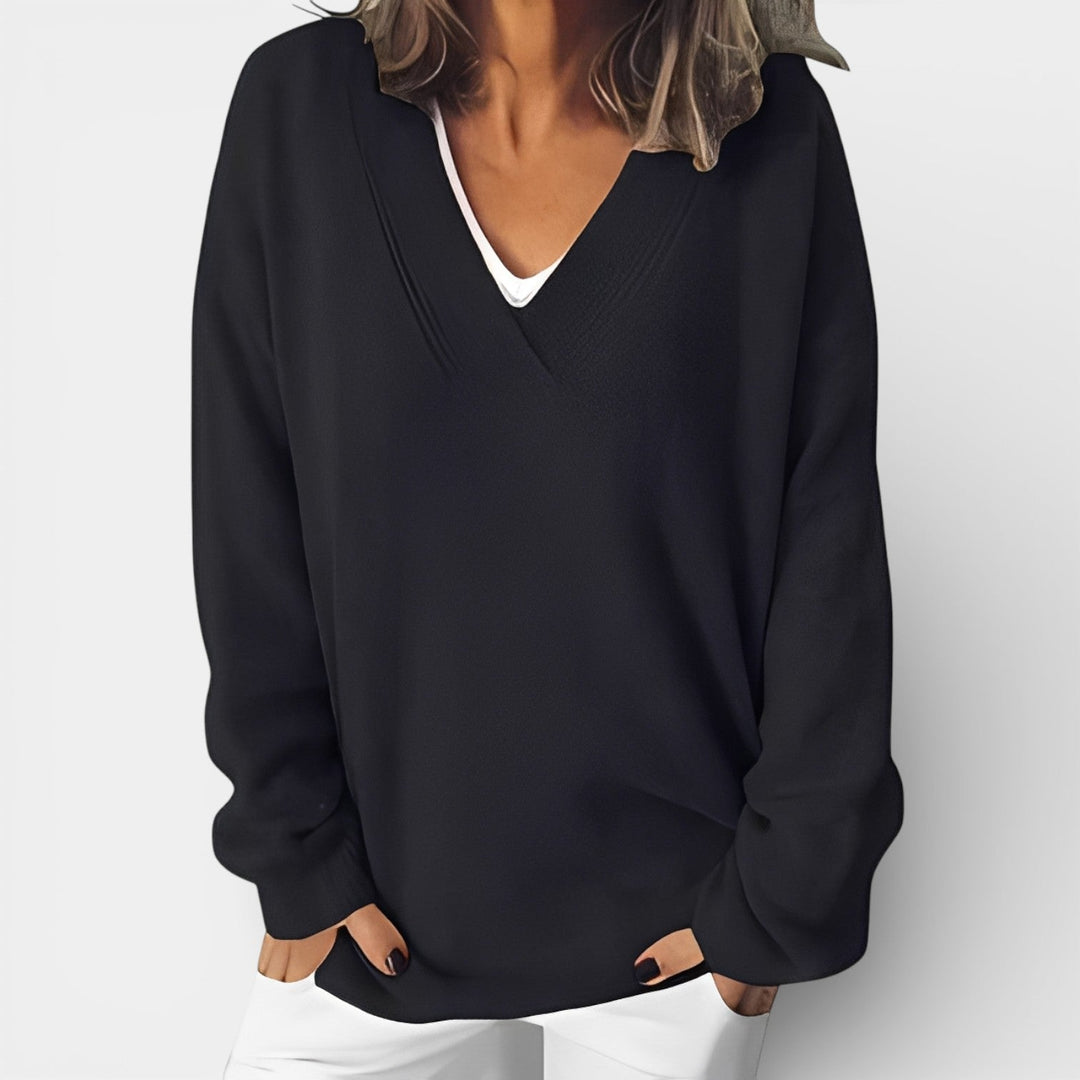 Iwona – Oversize kašmírový svetr pro ženy