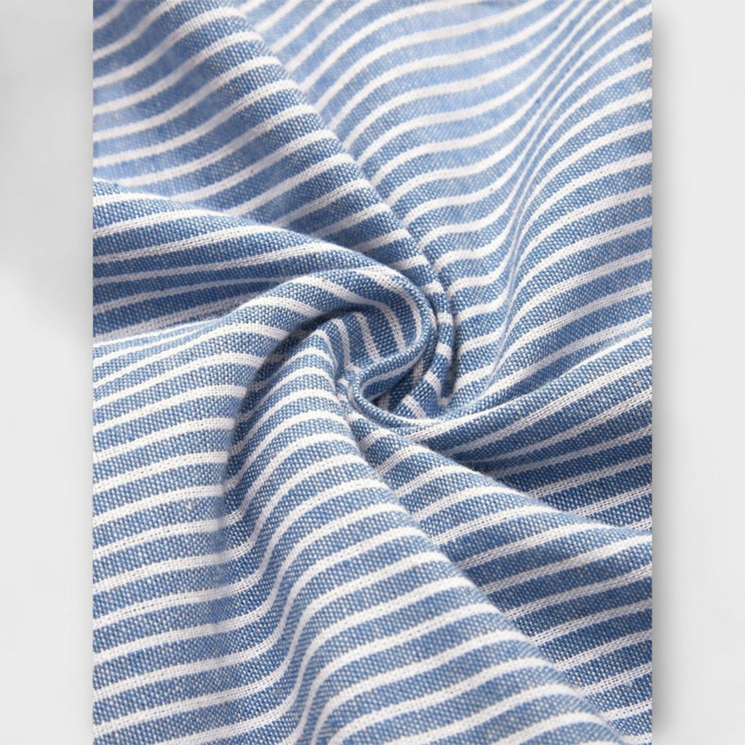 Luisa – Pruhované prémiové midi šaty