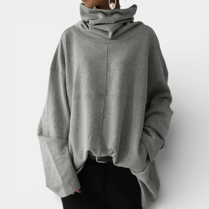 Jagoda – Oversize svetr s vysokým límcem