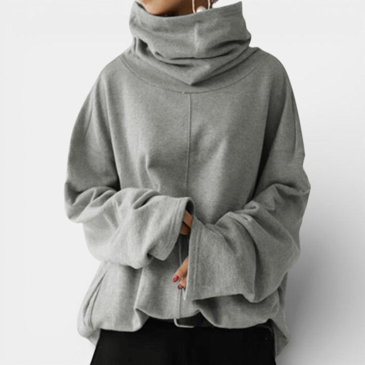 Jagoda – Oversize svetr s vysokým límcem