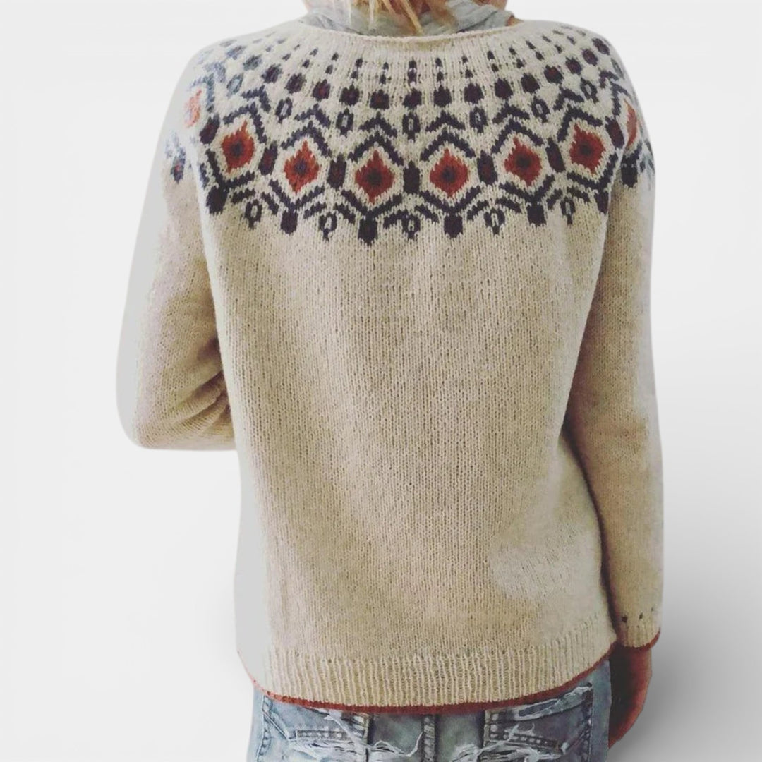 Ondřej – Pletený svetr s norským vzorem