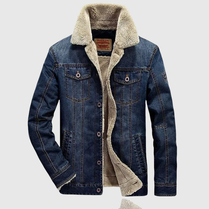 Bohumil - Džínová bunda s vnitřní podšívkou