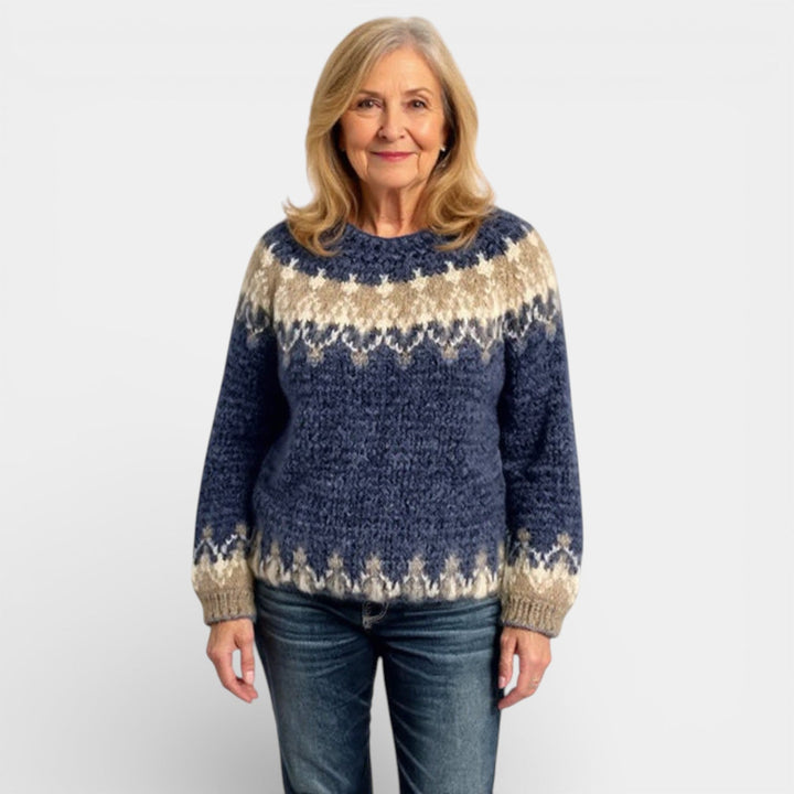 Sigrid – Ručně vyrobený islandský svetr
