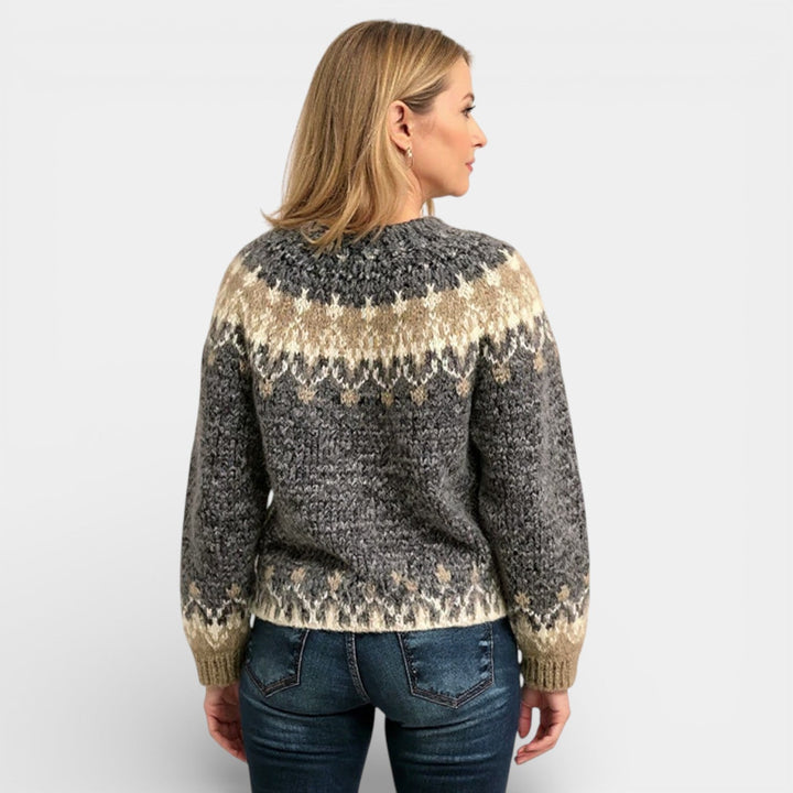 Sigrid – Ručně vyrobený islandský svetr