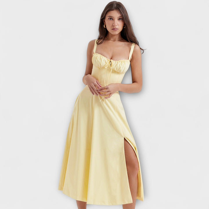 Zipporas - Přizpůsoben dress s moderním jarním květinovým potiskem