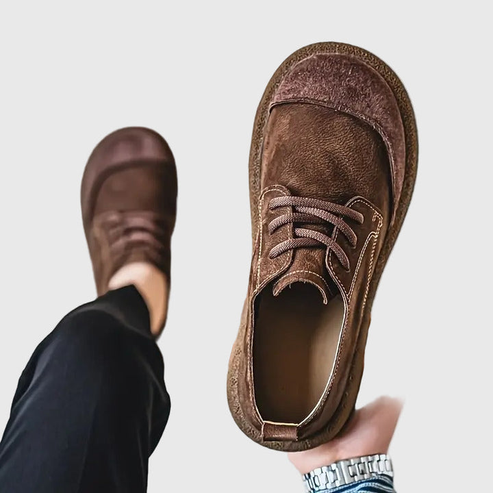 Santiago – Pánské ortopedické boty z pravé kůže