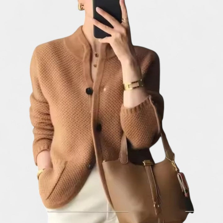 Alissa – Elegantní kardigan pro luxusní pohodlí