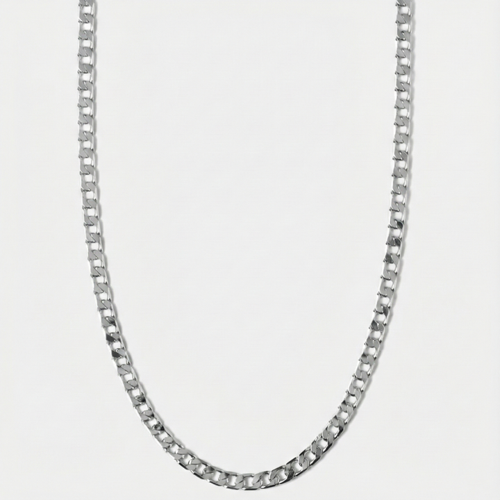 Plochý článkový náhrdelník