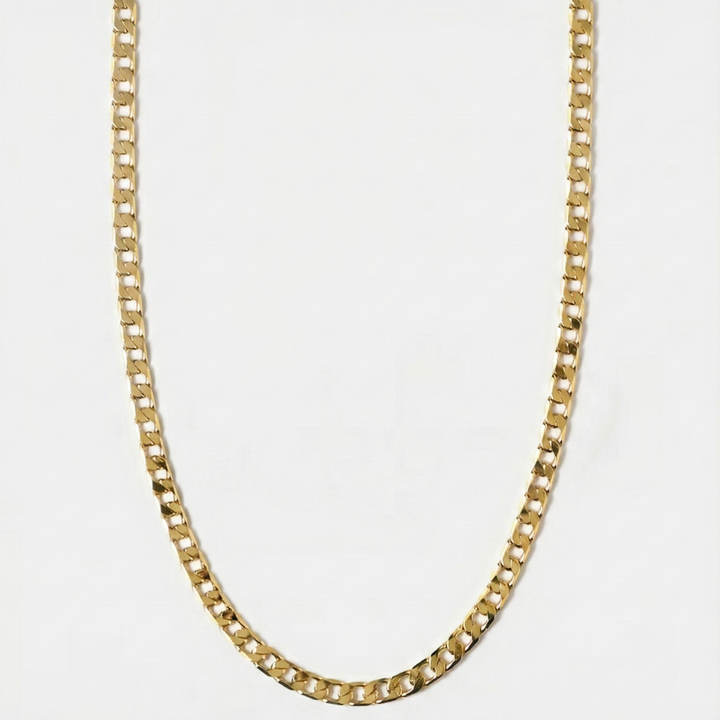 Plochý článkový náhrdelník