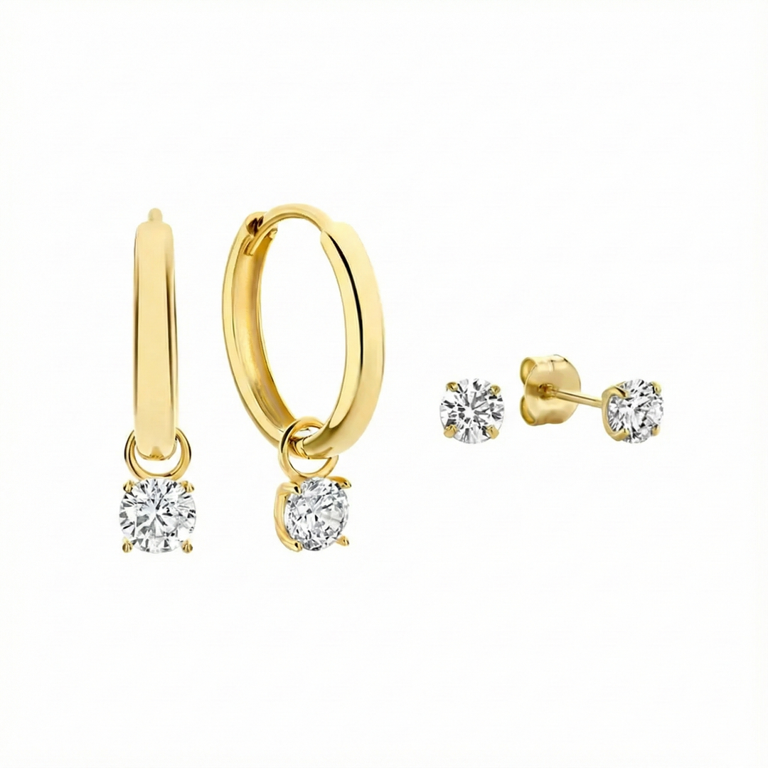 Náušnice Larmes de Lune Sada