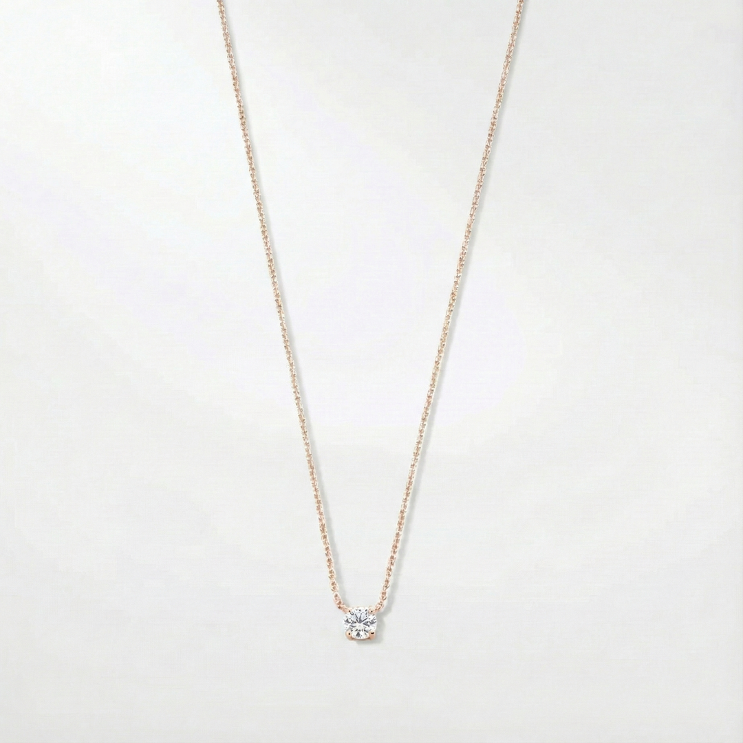 Náhrdelník Klára s moissanitovým kamenem