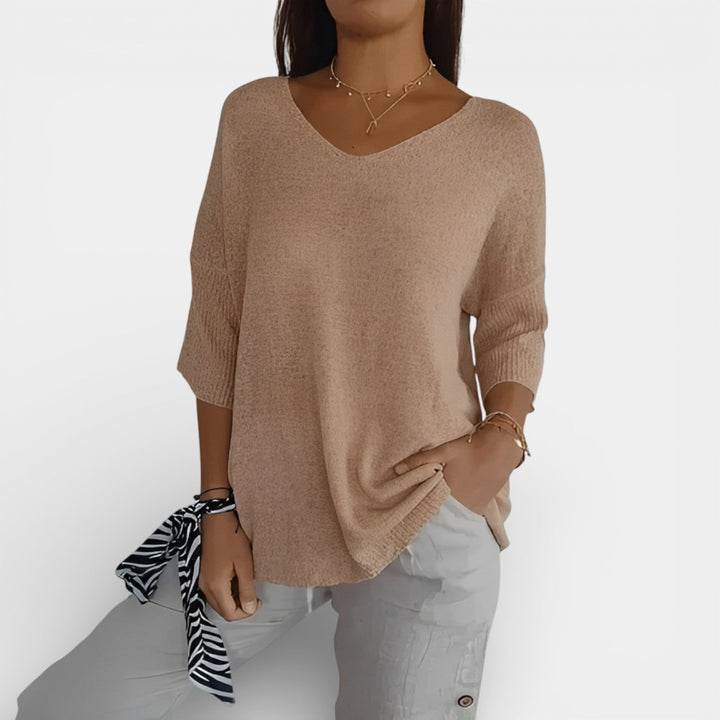 Danuta – Volný dámský svetr na každodenní nošení