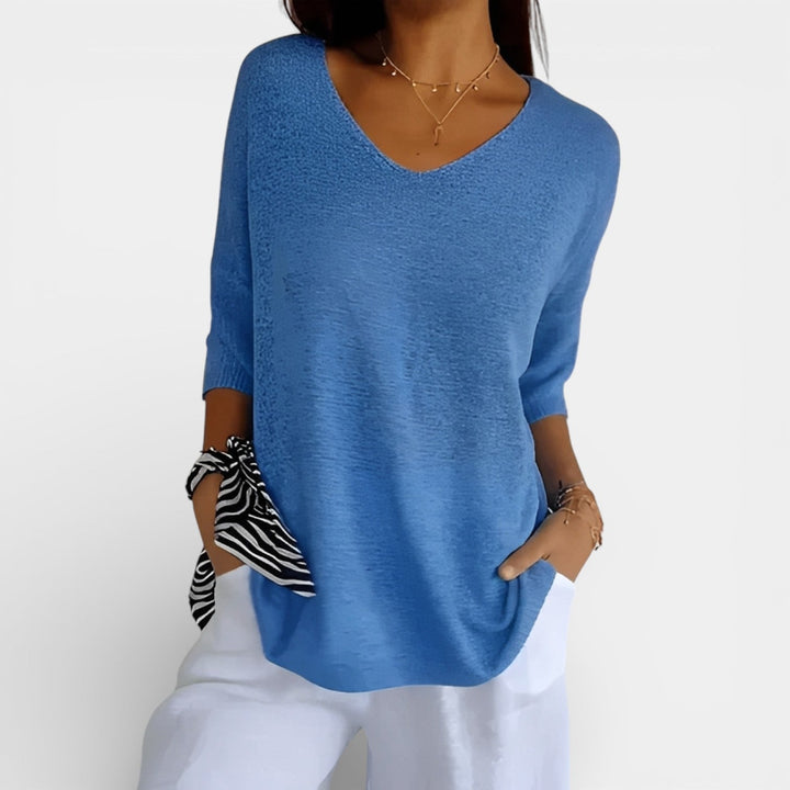 Danuta – Volný dámský svetr na každodenní nošení