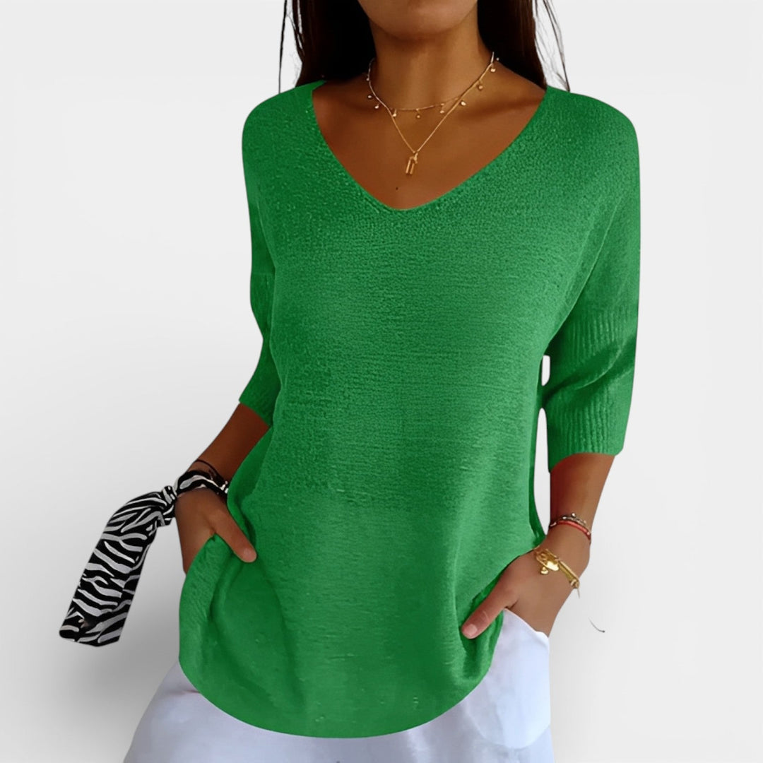 Danuta – Volný dámský svetr na každodenní nošení