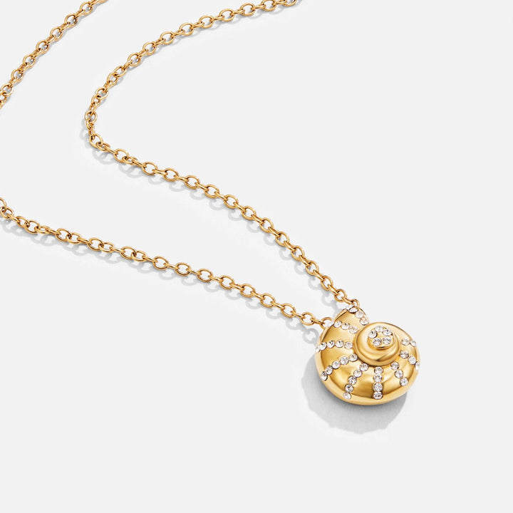 Náhrdelník s krystalovou skořápkou