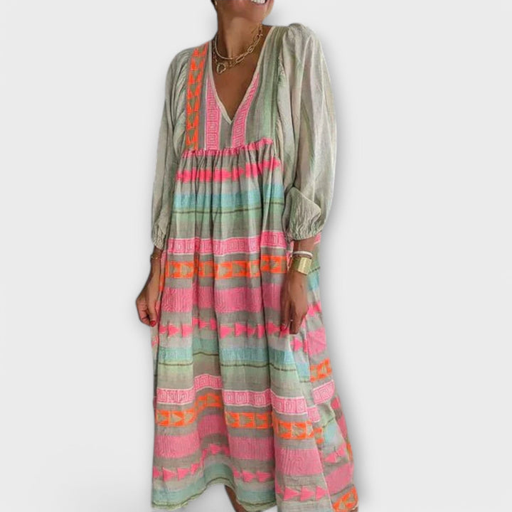 Hermine Vibrant Loose Dress